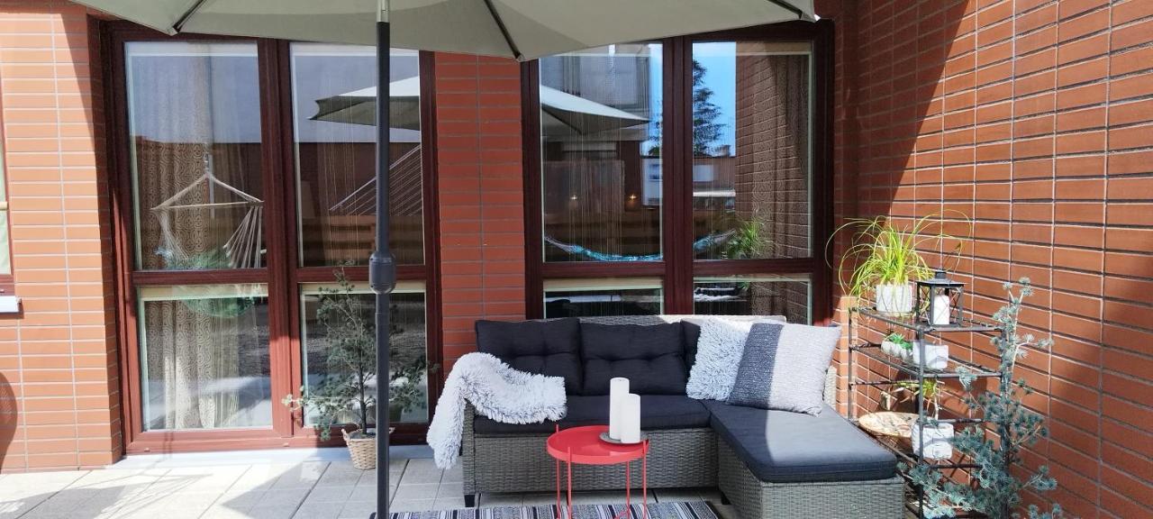 Apartament Amber Z Duzym Tarasem Apartment Kolobrzeg Ngoại thất bức ảnh